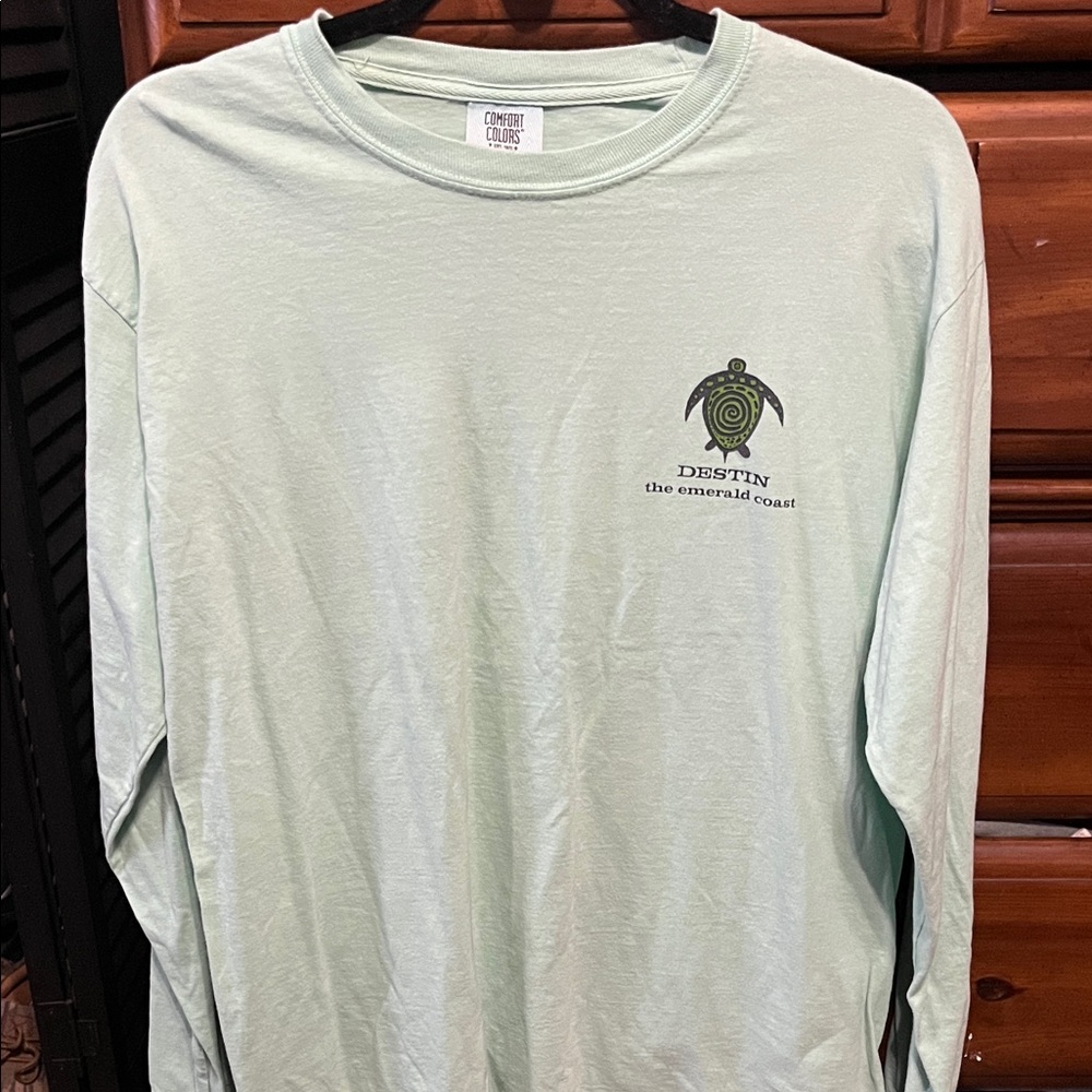 Comfort Colors Light Green Long Sleeve Tee
